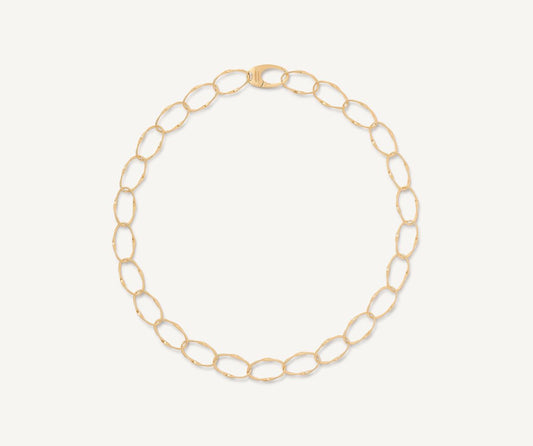 Yellow gold necklace