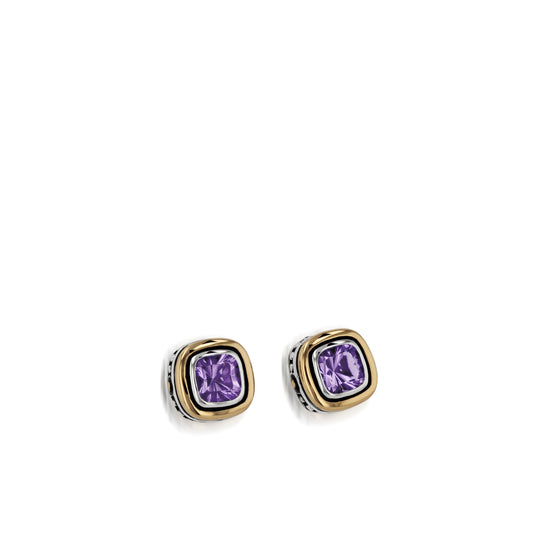 Chorus Gemstone Stud Earrings