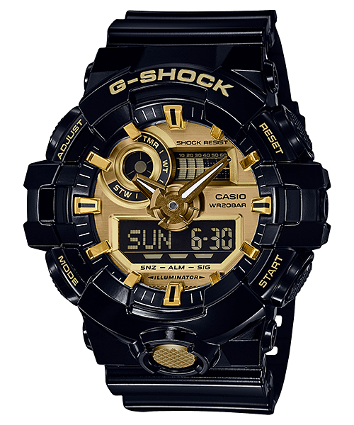 G-Shock GA-700 SERIES GA710GB-1A