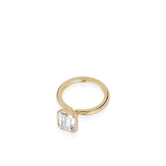 Mandy Yellow Gold Engagement Ring