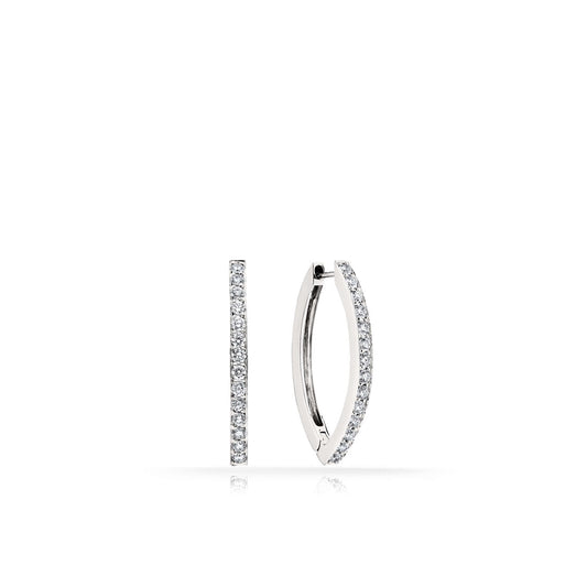 Kande Diamond Hoops
