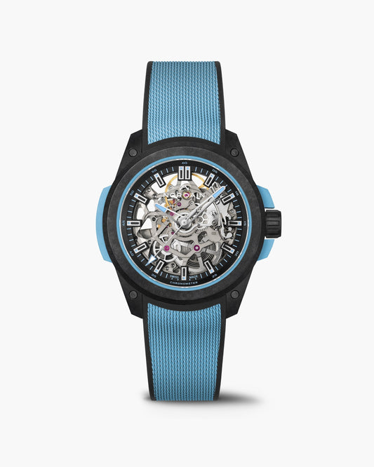Norqain Wild One Skeleton 39Mm Sky Blue NNQ3001QBA1AS/B002