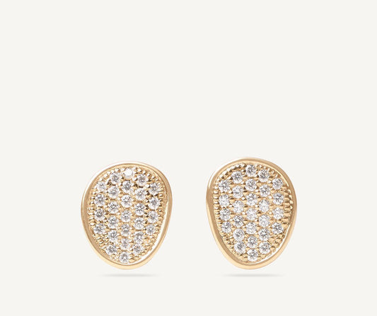 Stud earrings with diamonds