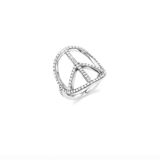 Pure Peace Diamond Ring