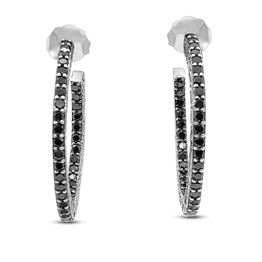 kyoto-black-diamond-3-60ct-hoop-earrings-in-engraved-sterling-silver