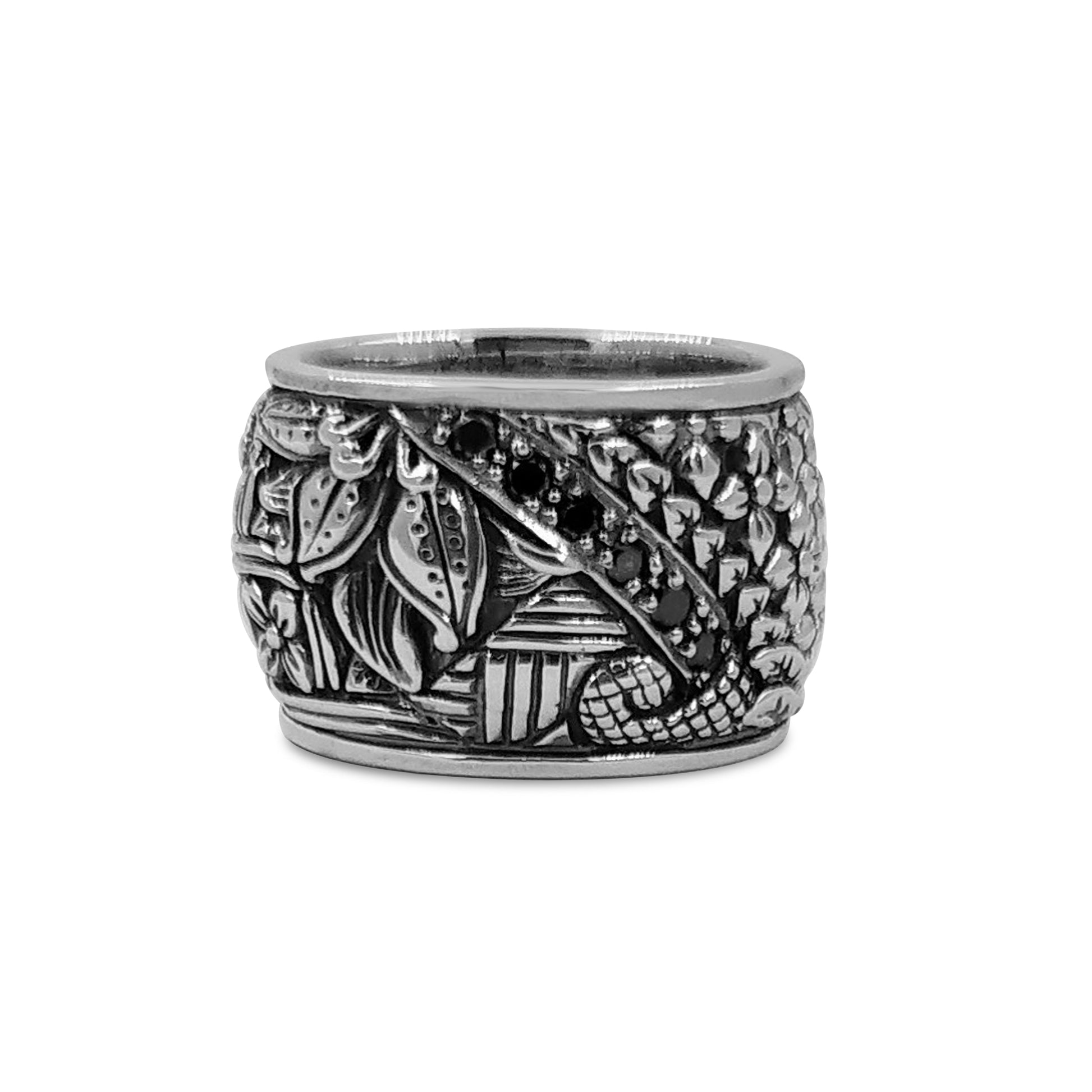 kyoto-black-diamond-0-40ct-ring-in-sterling-silver