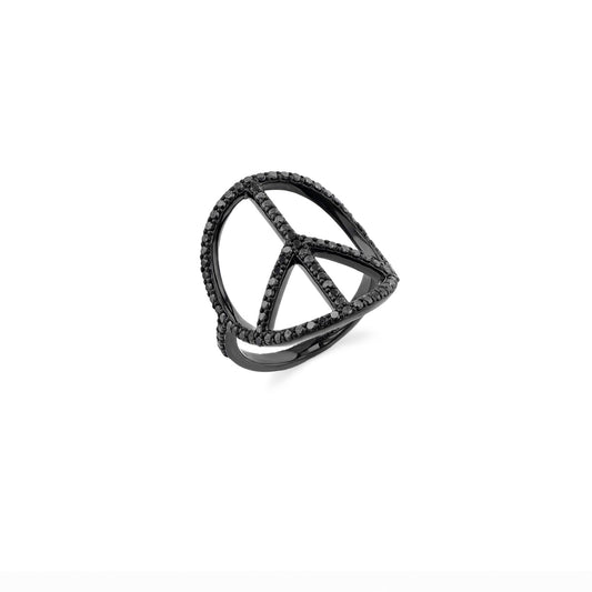 Black Diamond Pure Peace Ring