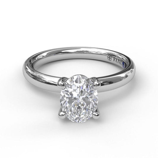 Classic Oval Cut Solitaire S3050 - TBird