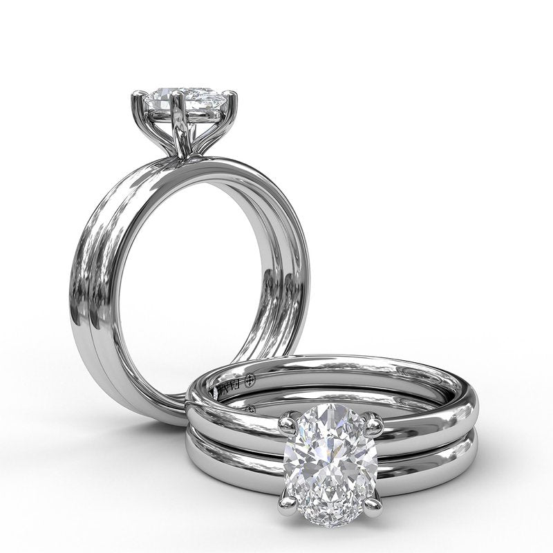 Classic Oval Cut Solitaire S3050 - TBird