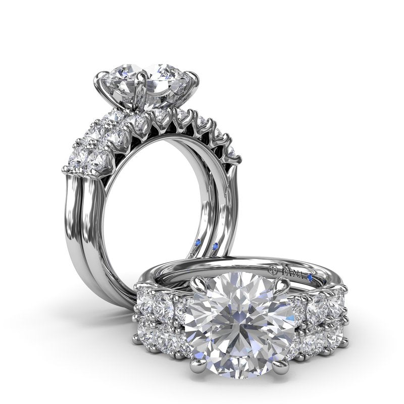 Shimmering and Radiant Diamond Engagement Ring S4082 - TBird