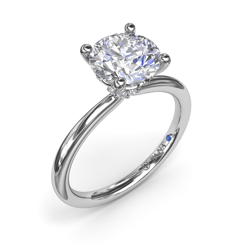 Hidden Halo Engagement Ring S4190 - TBird