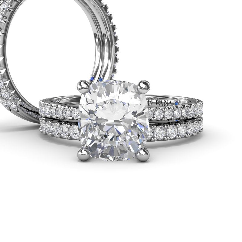 Diamond Collar Engagement Ring S4192 - TBird