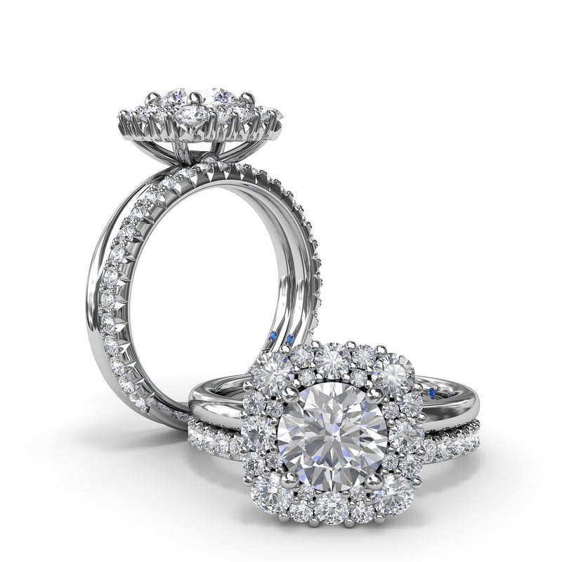 Graduated Diamond Engagement Ring S4203 - TBird