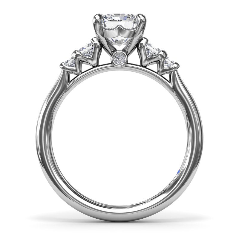 Princess Cut Diamond Engagement Ring S4216 - TBird