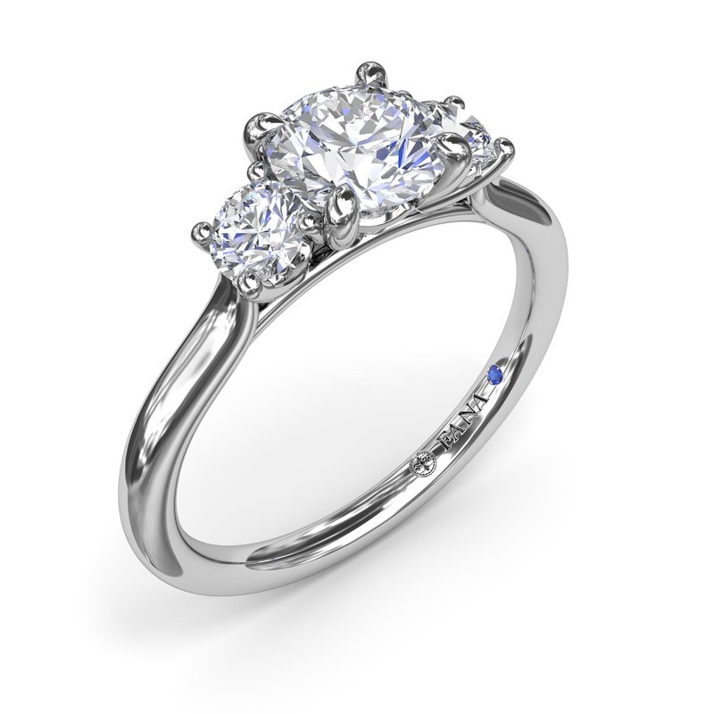 Three-Stone Diamond Engagement Ring S4241 - TBird