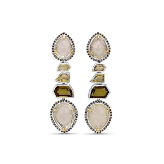 carventurous-internally-carved-natural-quartz-gold-lining-and-citrine-earring-in-sterling-silver-with-champagne-diamonds-and-18k-gold-flowers