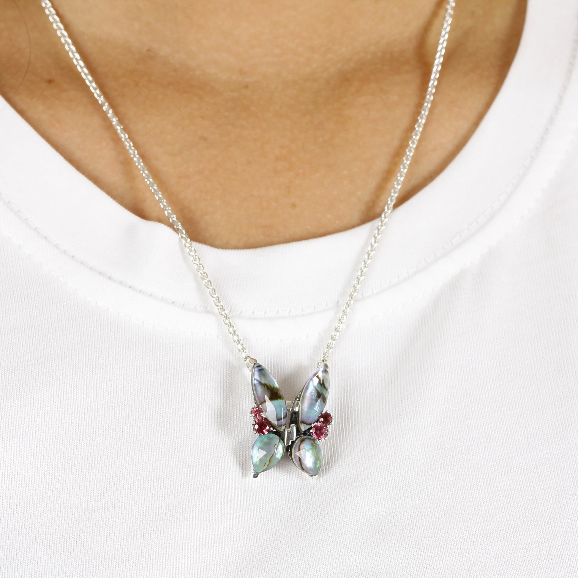 terraquatic-faceted-natural-quartz-abalone-and-rhodolite-garnet-butterfly-pendant-in-sterling-silver