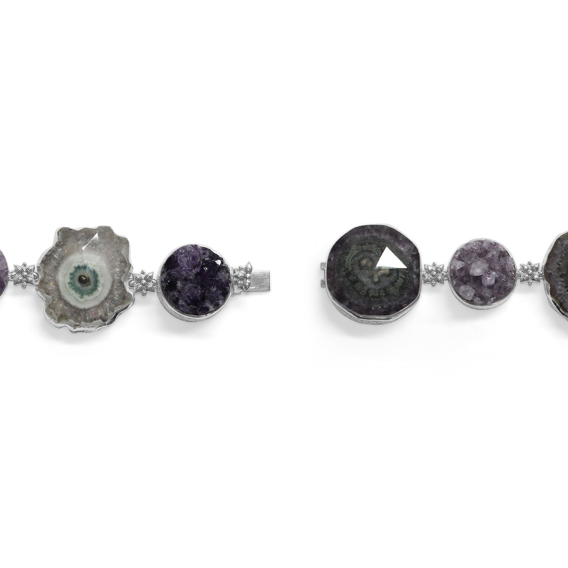 one-of-a-kind-amethyst-crust-drusy-natural-quartz-facet-top-over-stalactite-slice-doublet-and-diamond-0-13ct-bracelet-in-sterling-silver-with-18k-gold-diamond-pave-adam