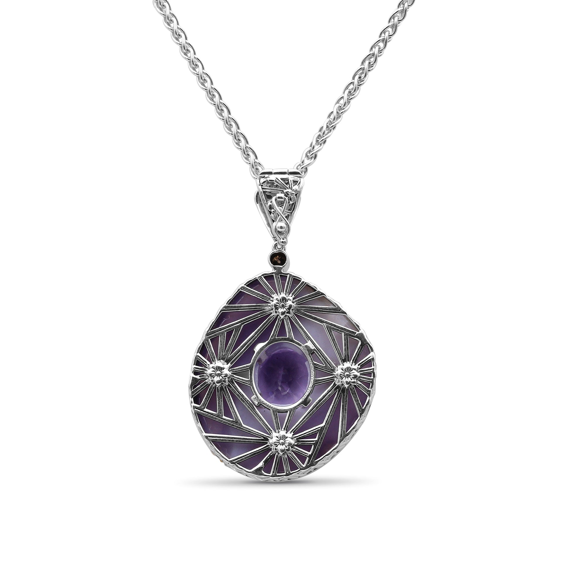 one-of-a-kind-smooth-laguna-agate-amethyst-and-diamond-0-16ct-pendant-in-sterling-silver-with-18k-gold-diamond-pave-adam