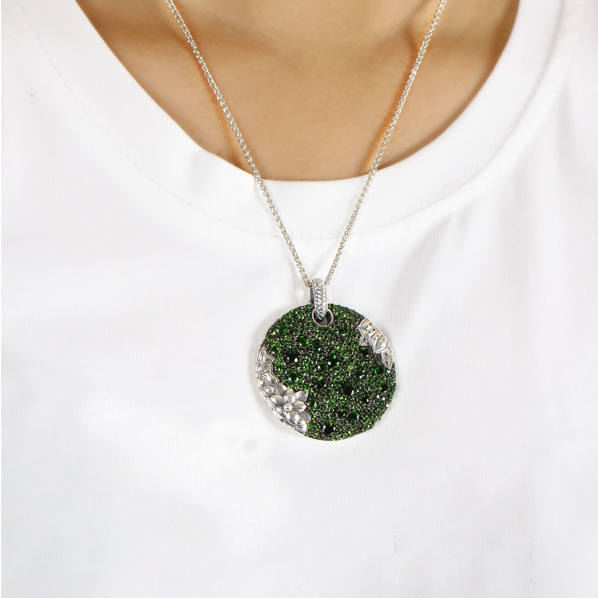 garden-of-stephen-faceted-chrome-diopside-pave-pendant-in-sterling-silver