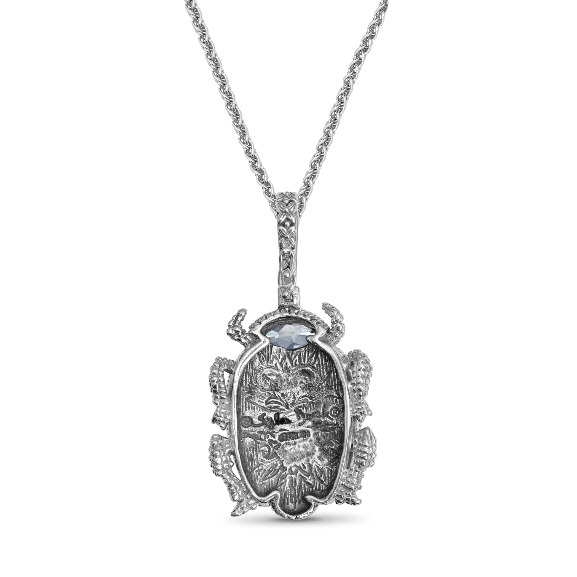 garden-of-stephen-lavender-moon-quartz-rhodolite-garnet-natural-quartz-and-abalone-scarab-pendant-in-sterling-silver