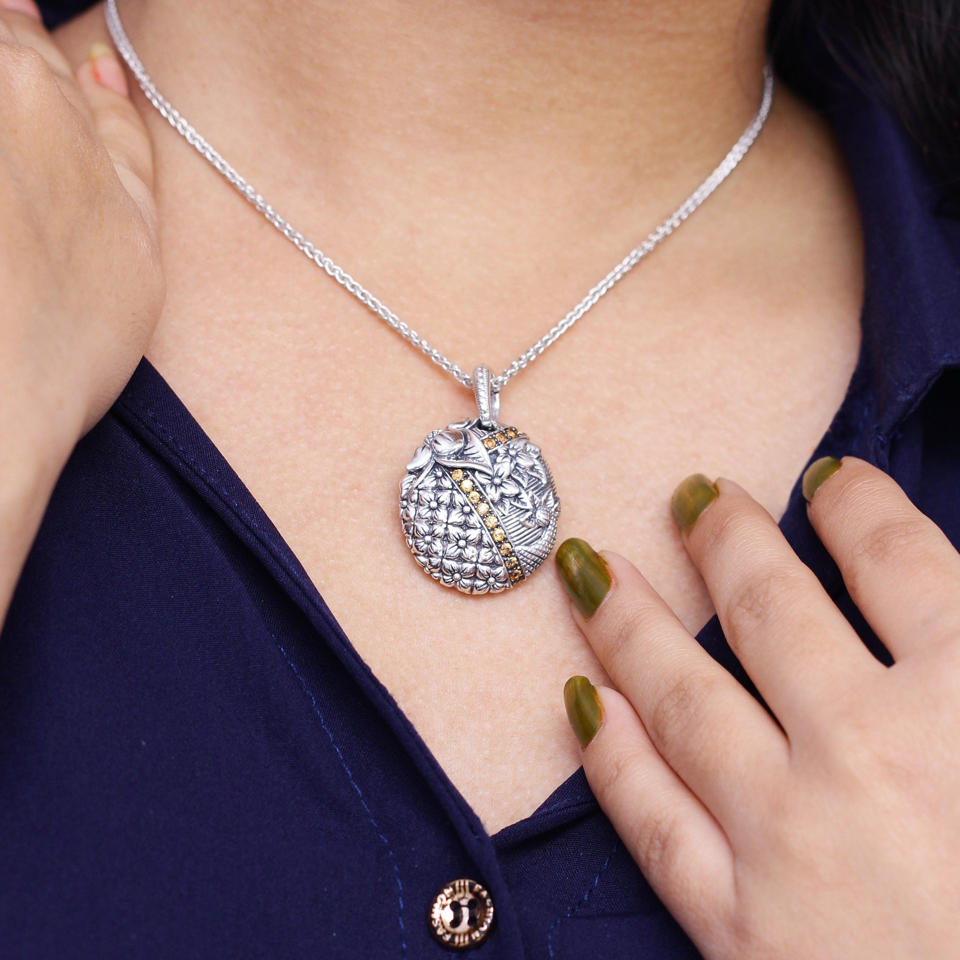 kyoto-orange-sapphire-0-55ct-pendant-in-sterling-silver