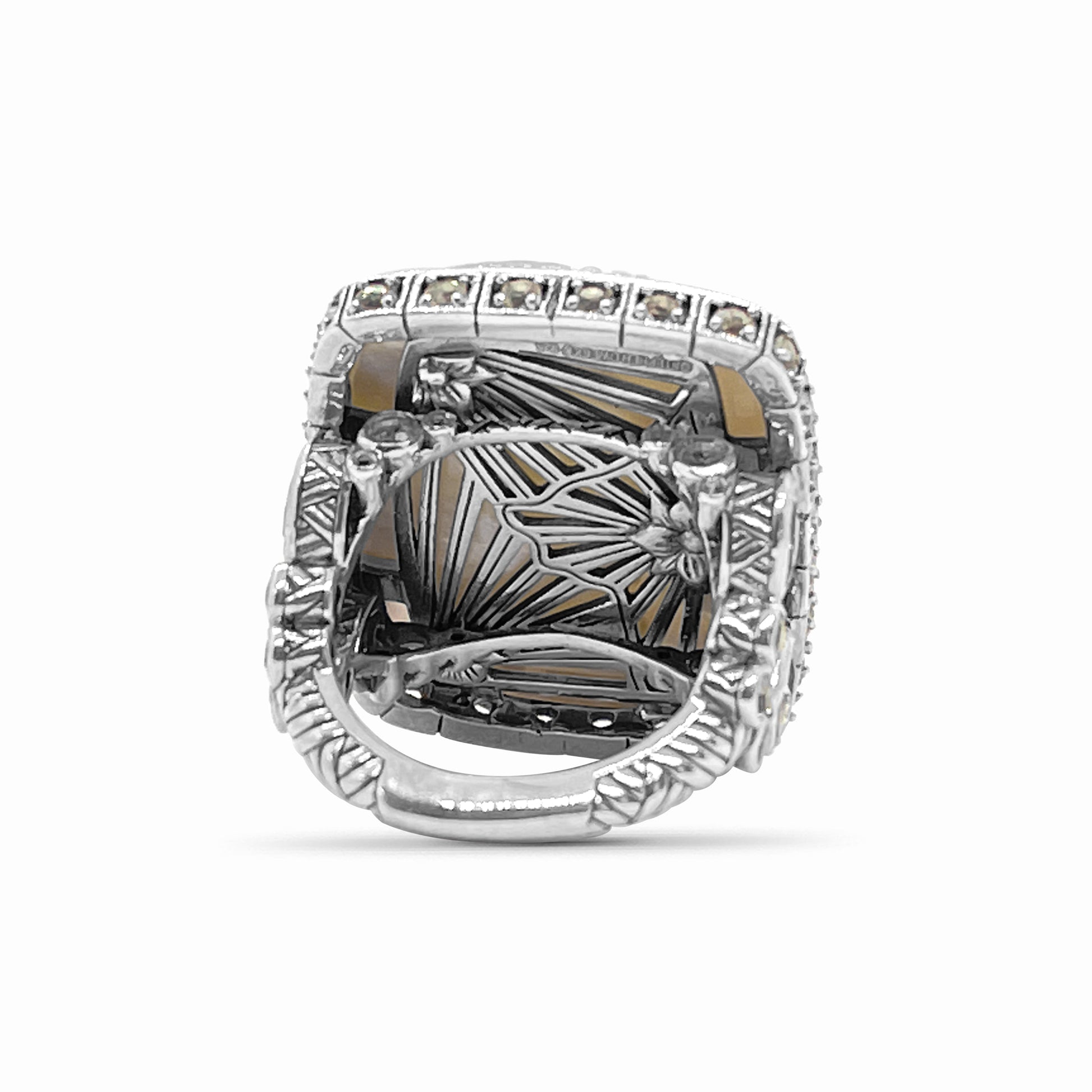 carventurous-hand-carved-mother-of-pearl-rainbow-moonstone-and-natural-quartz-ring-in-sterling-silver