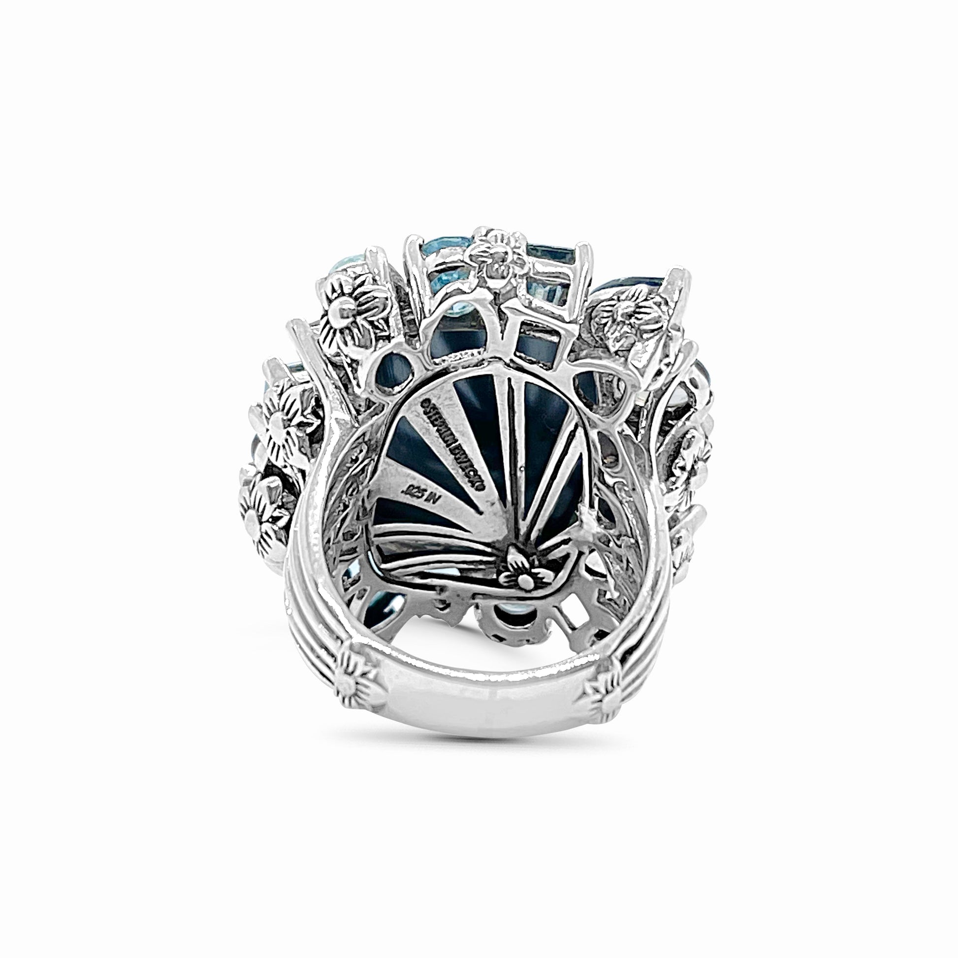 rockrageous-gold-hair-rutilated-quartz-hematite-sky-swiss-and-london-blue-topaz-cognac-whiskey-and-smoky-quartz-ring-in-sterling-silver