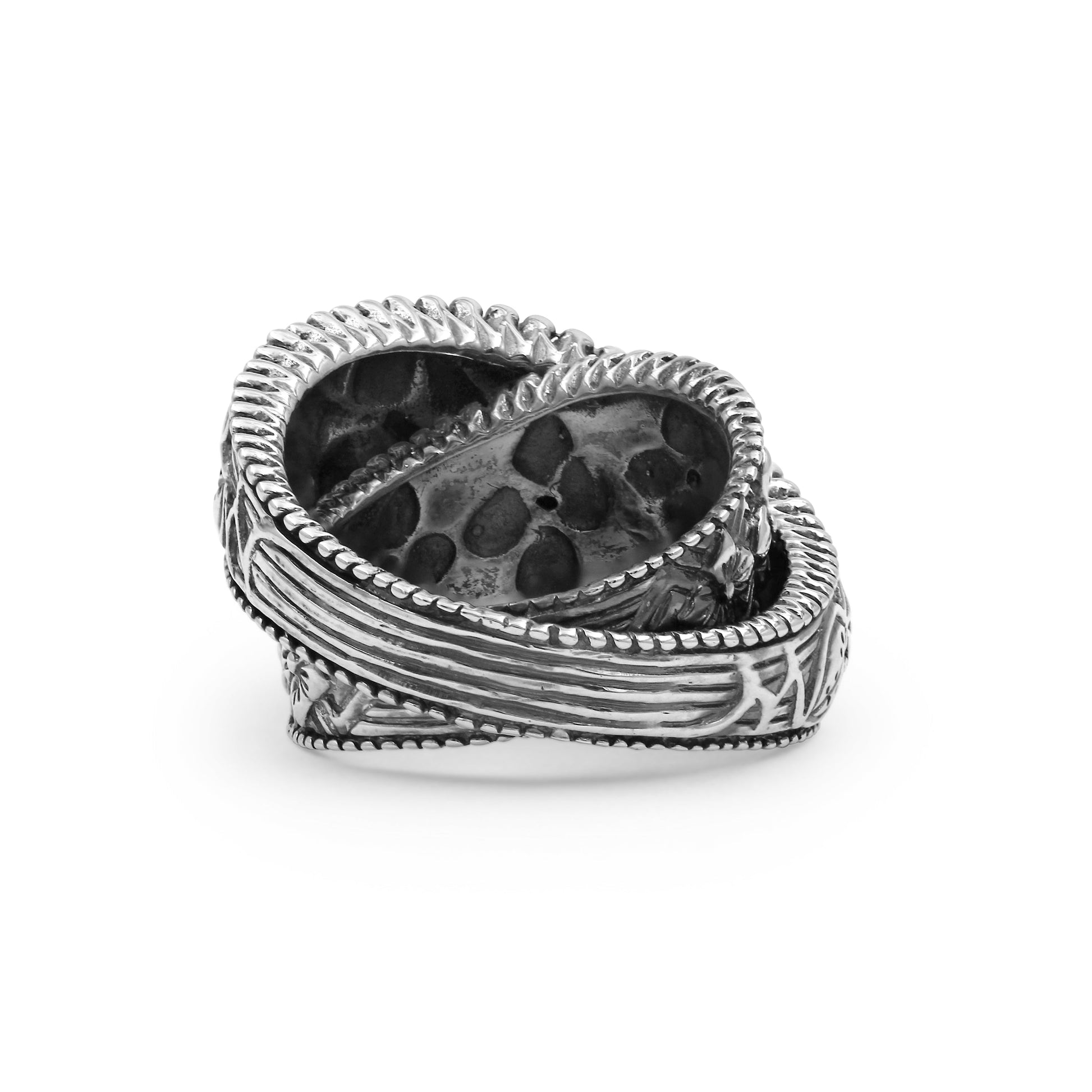 kyoto-flower-engraved-sterling-silver-bypass-band