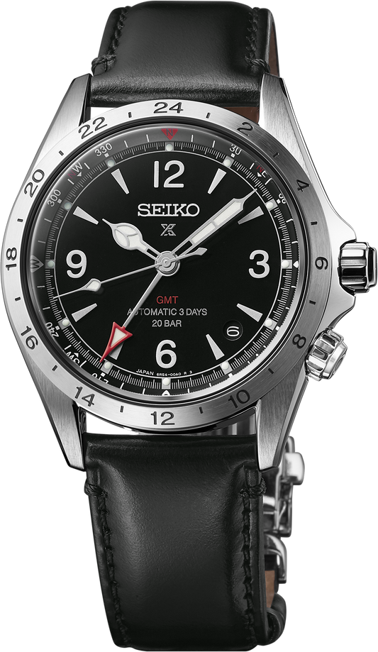Seiko luxe PROSPEX ALPINIST GMT Watch SPB379