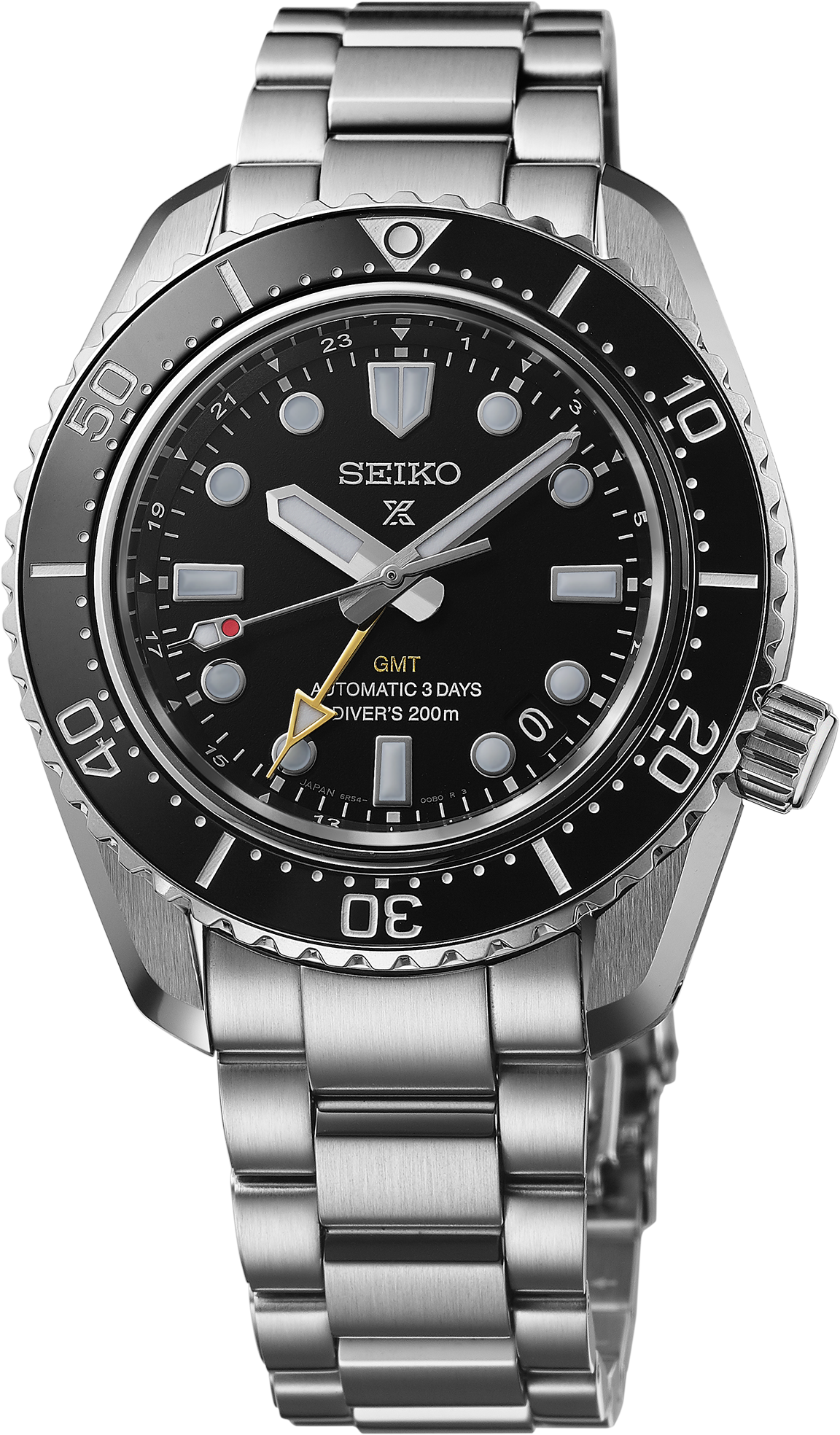 Seiko luxe PROSPEX 1968 HERITAGE DIVER'S GMT Watch SPB383