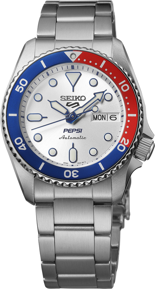 Seiko 5 Sports x Pepsi® Limited Edition Watch SRPL99