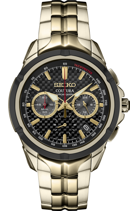Seiko Coutura Quartz Chronograph Watch SSB440