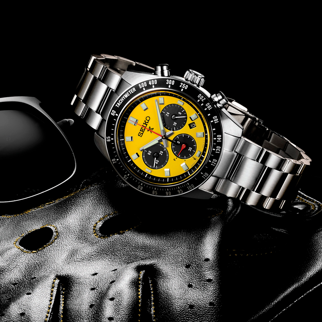 Seiko Speedtimer Solar Chronograph Watch SSC929