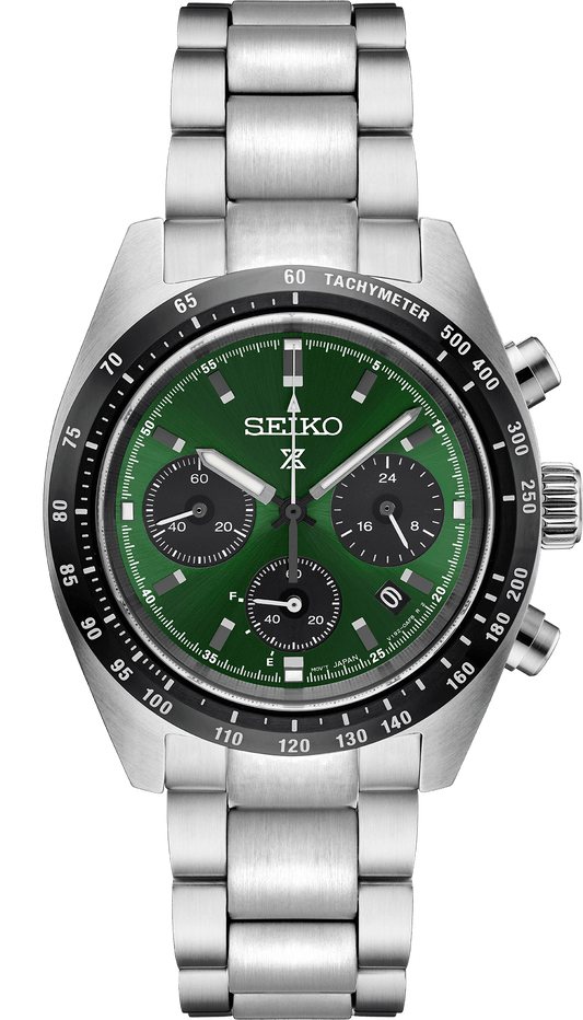 Seiko Speedtimer Solar Chronograph Watch SSC933