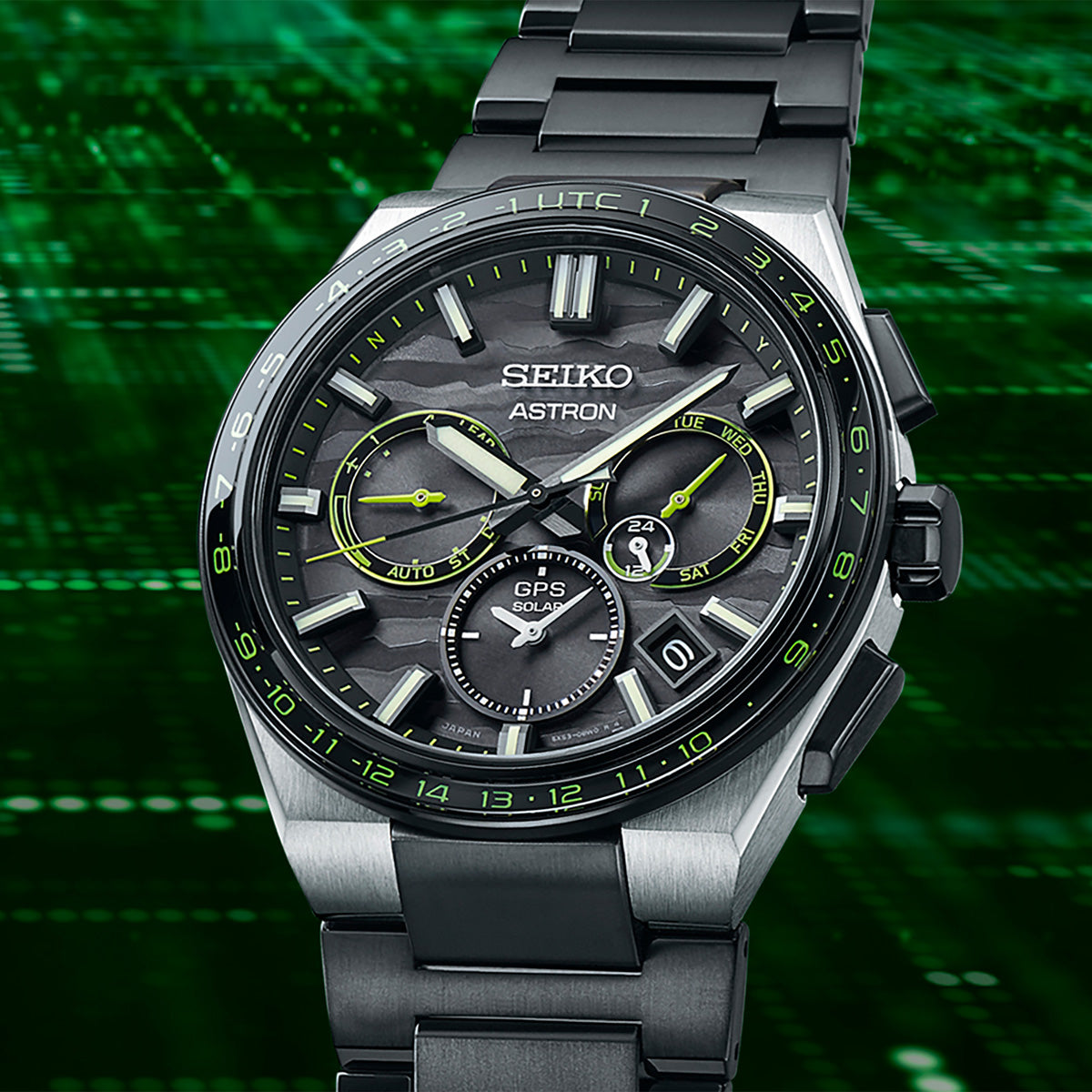 Seiko luxe ASTRON GPS SOLAR Watch SSH139
