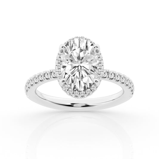 14K White Gold Ring MR-LGTXR07216O300-GW3