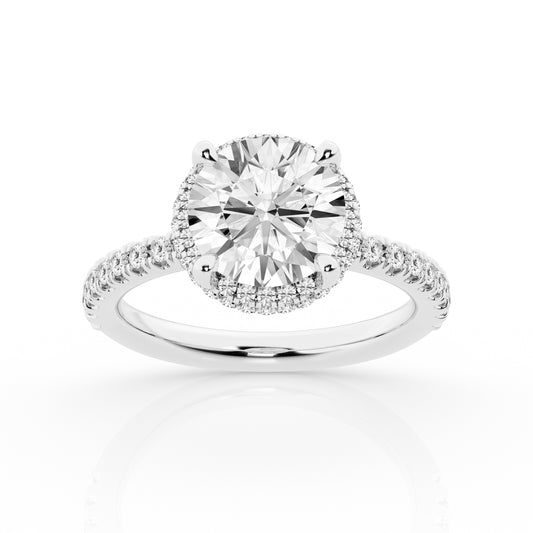 14K White Gold Ring MR-LGTXR07216R300-GW3