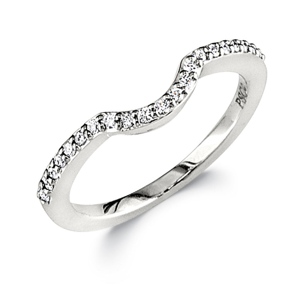 Peter Storm Delicate Shadow Band That Curves Around Your Chosen Engagement Ring Wbm018_4Diaw WBM018_4DiaW