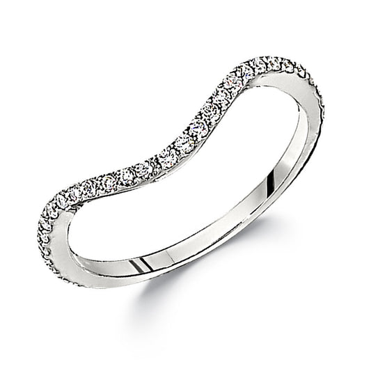 Peter Storm Delicate Shadow Band That Curves Around Your Chosen Engagement Ring Wbm029_4Diaw WBM029_4DiaW