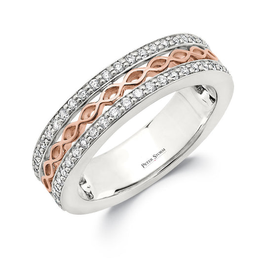 Peter Storm Twist Comes In Rose Yellow And White Band Wbm036_4Diarw WBM036_4DiaRW