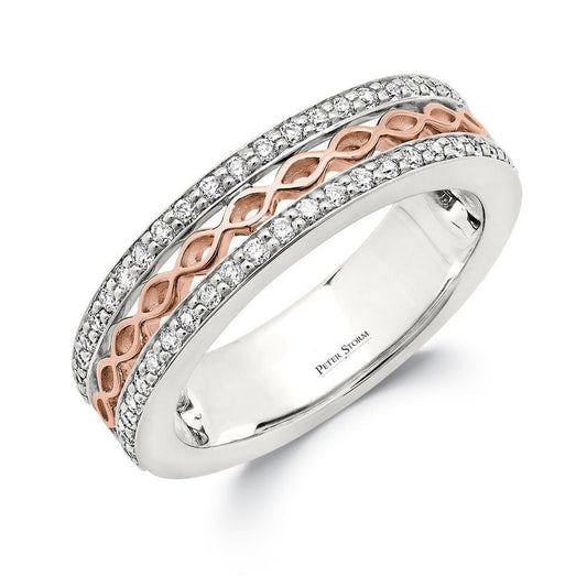 Peter Storm Twist Comes In Rose Yellow And White Band Wbm036_4Diarw WBM036_4DiaRW