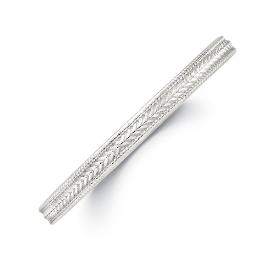 Peter Storm Twisting Milgrain And Diamonds Create Elegant Patterns That Lace Over Your Finger Wbn359_4W WBN359_4W