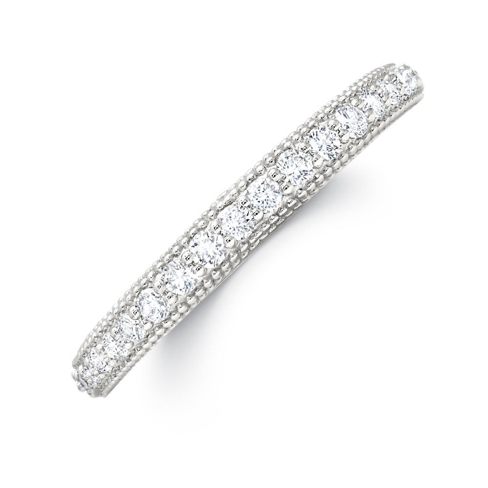 Peter Storm Large Diamond Band With Milgrain Detailing Wbm353_4Diaw  WBM353_4DiaW