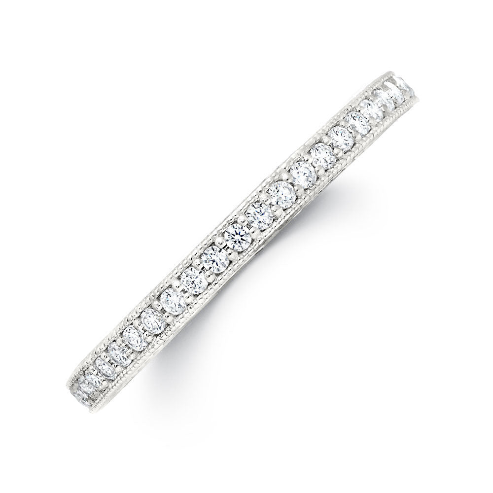 Peter Storm Milgrain And Diamond Shadow Band Wbm364_4Diaw  WBM364_4DiaW