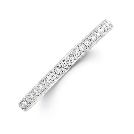 Peter Storm Milgrain And Diamond Shadow Band Wbm364_4Diaw WBM364_4DiaW