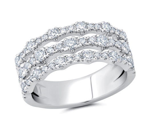 Peter Storm Triple Row Of Round Diamonds Wbm571_4Diaw WBM571_4DiaW