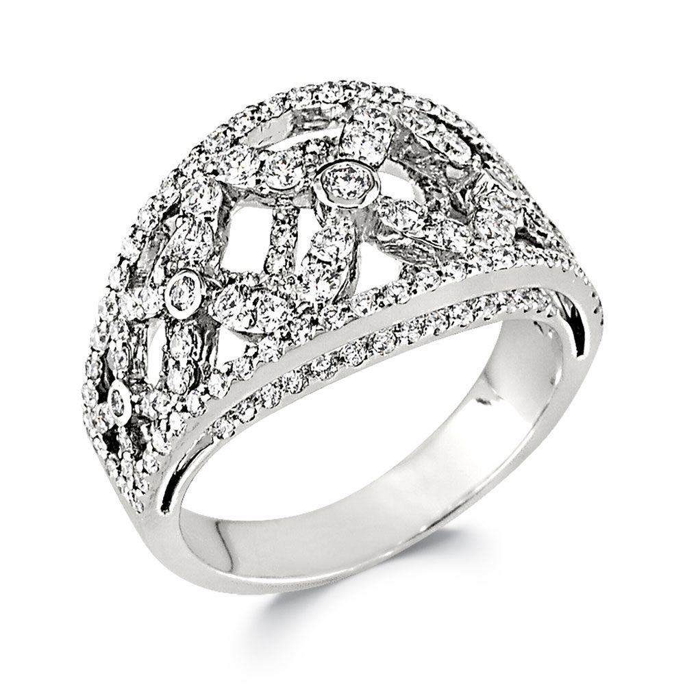 Peter Storm Beautiful Lattice Design Is Layered With Two Levels Of White Diamonds Wbm650_4Diaw  WBM650_4DiaW