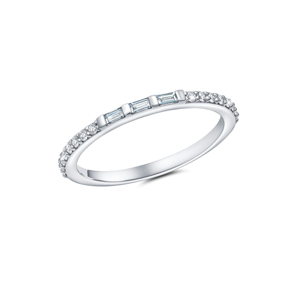 Peter Storm Peter Storm 3 Baguette Diamond Ring 0.16Ct  Wbm710_4Diaw  WBM710_4DiaW