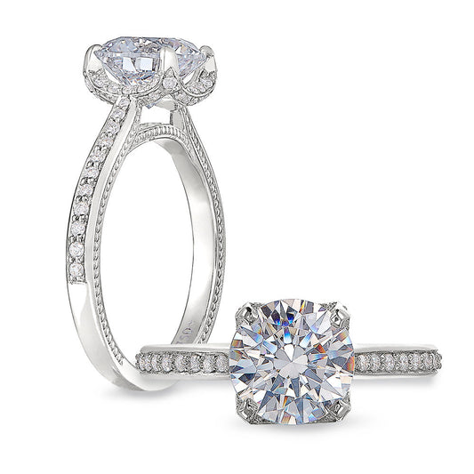 Peter Storm A twist on a traditional solitaire WSM432_4DiaW  WSM432_4DiaW